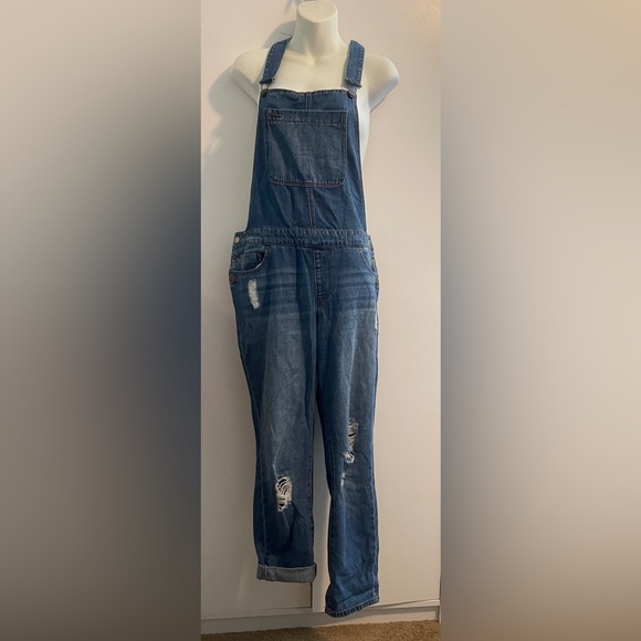 JustFab Pants - JustFab Women’s jumpsuits Denim